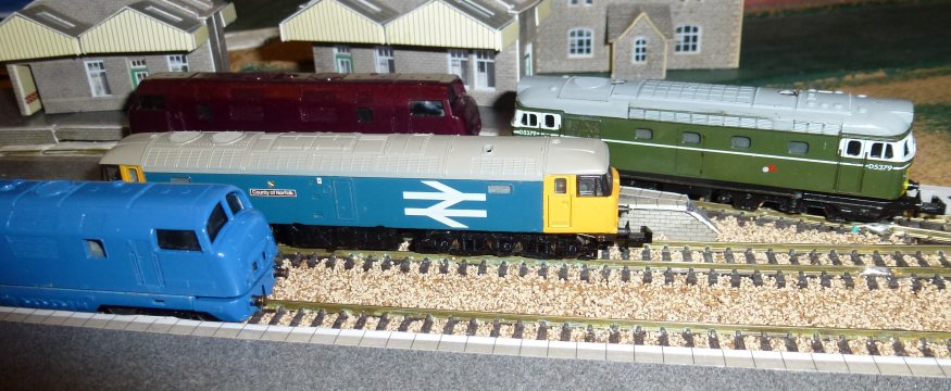Classic Uk Minitrix - Diesels
